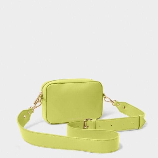 Katie Loxton Zana Mini Lime Green Crossbody Bag KLB3249 Acotis Diamonds